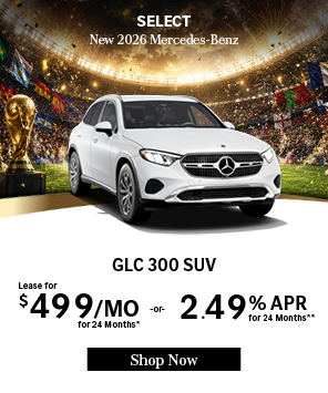 Special offer on 2026 Mercedes-Benz GLC Select New 2026 Mercedes-Benz GLC 300 SUV